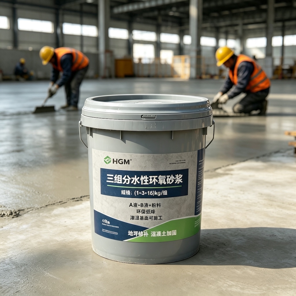 庆云三组份水性环氧砂浆